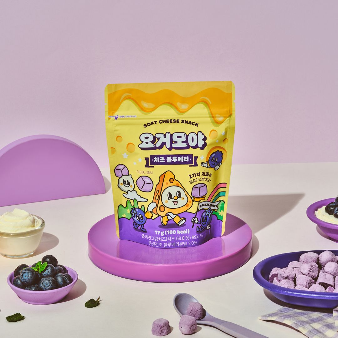 요거모야 치즈 큐브 블루베리 1봉